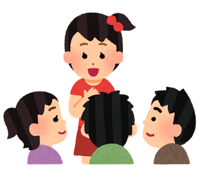 自己紹介のイラスト（女の子）