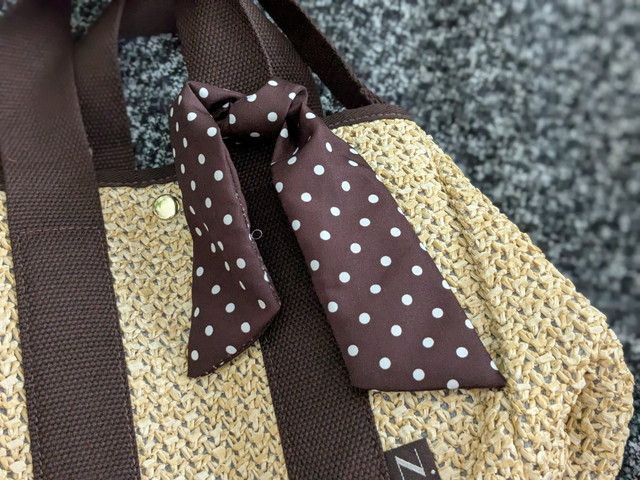 ナチュラルビューティーベーシックかごバッグスカーフ