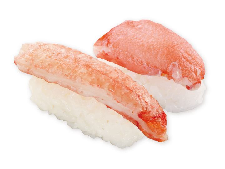 丸ズワイガニ二種盛り