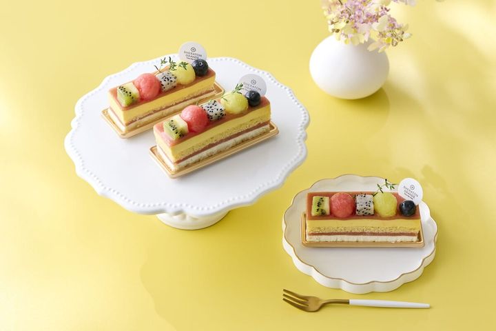 マンゴーグアバのレアチーズ