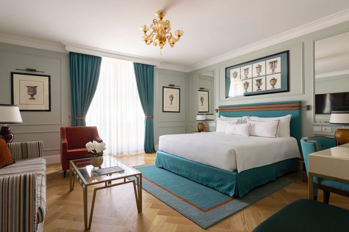 客室はしっとりとモダンだ。