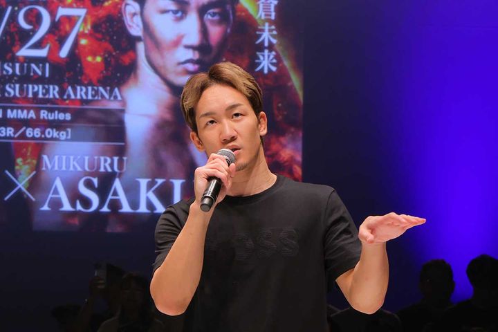 朝倉未来（C）RIZIN FF