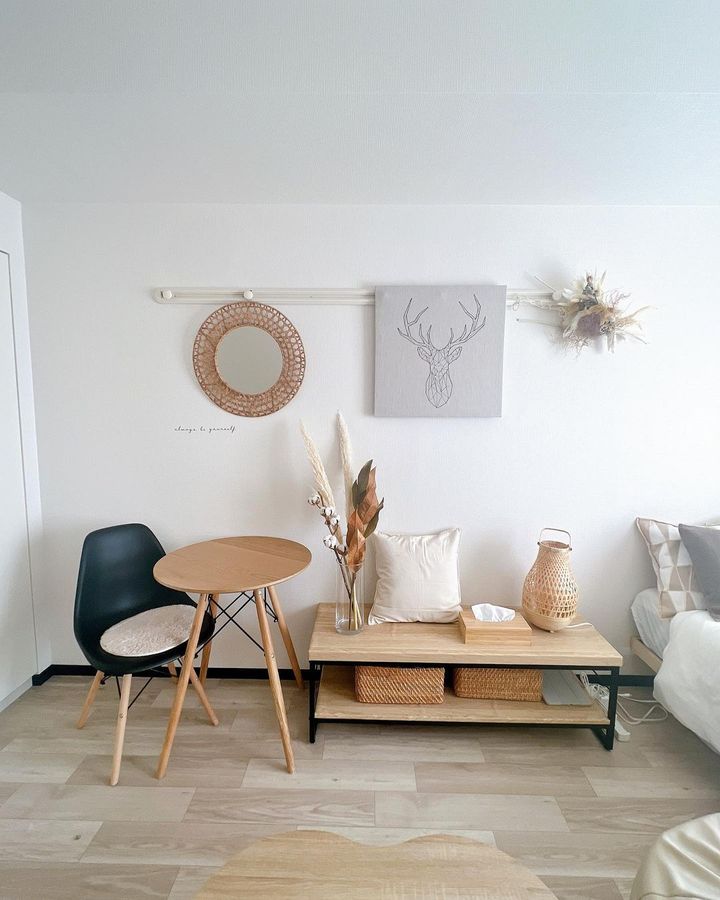 20㎡台のミニマムな空間で叶える、シンプルモダンなインテリア3選