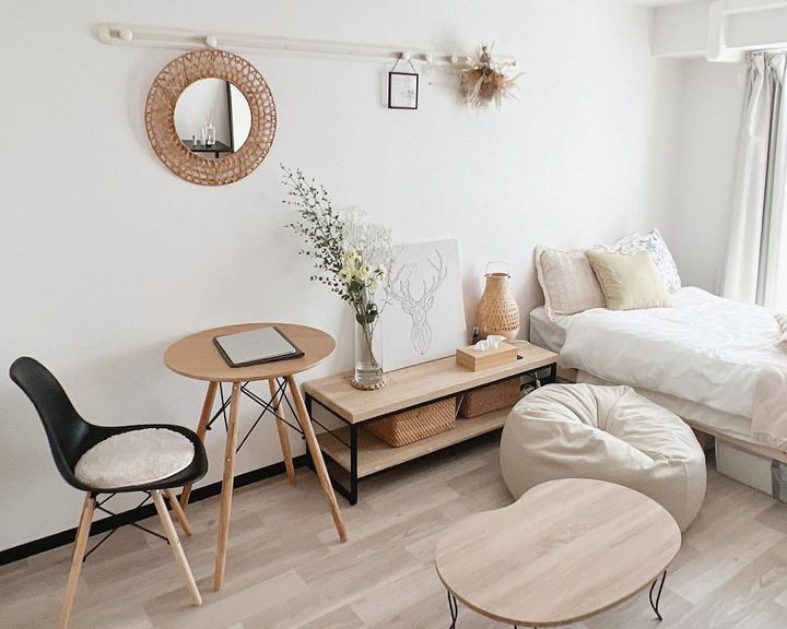 20㎡台のミニマムな空間で叶える、シンプルモダンなインテリア3選