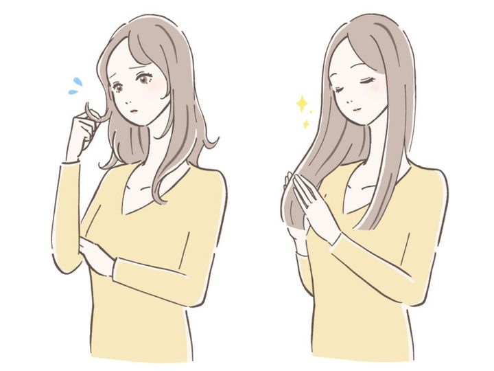 湿気で髪がまとまらない朝の対処法