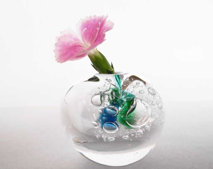 ガラスのアイテムを取り入れる