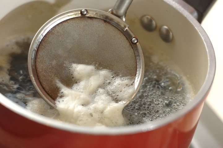 シジミのおすましの作り方1