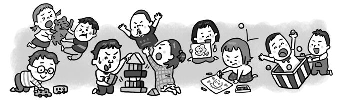 息子が噛まれた！ ママには伝える？ 2～3歳の「友達トラブル」ケーススタディの画像1