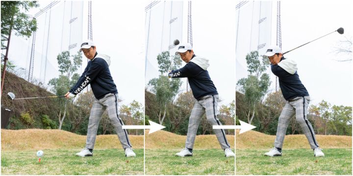 飛距離アップに効果あり！バックスイング改造レッスン