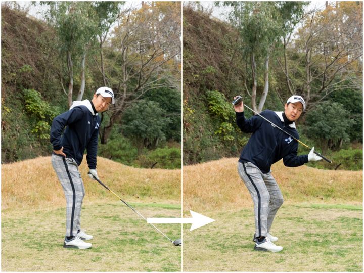 飛距離アップに効果あり！バックスイング改造レッスン