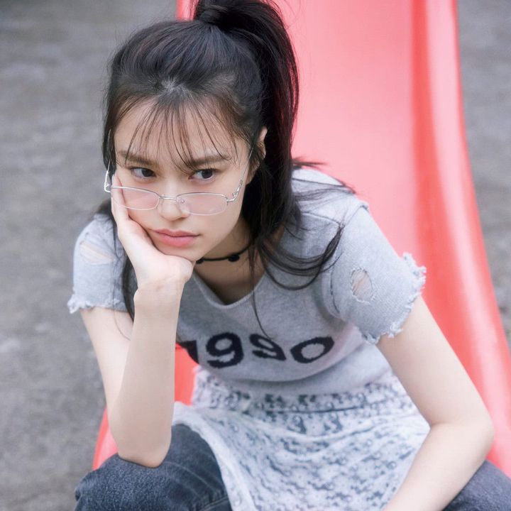 【ALL￥5,500以下】プチプラで見つけるTシャツとメガネ②【コンパクトTシャツ×ハーフリムメガネ】