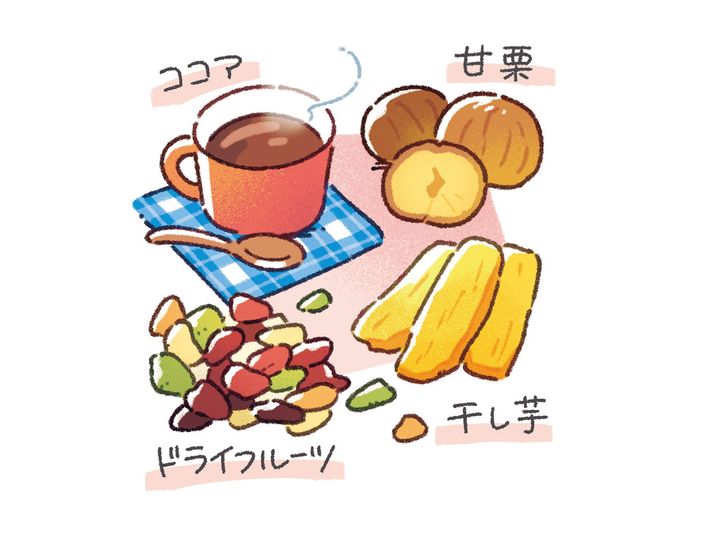 腸にいいを意識したおやつ選びをする人が増加中。