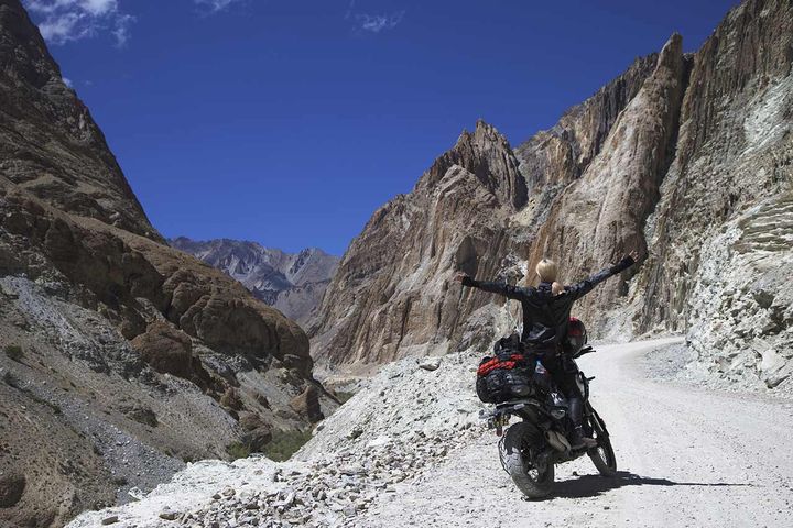 単行本の出版前に再訪したラダックでのひとコマ