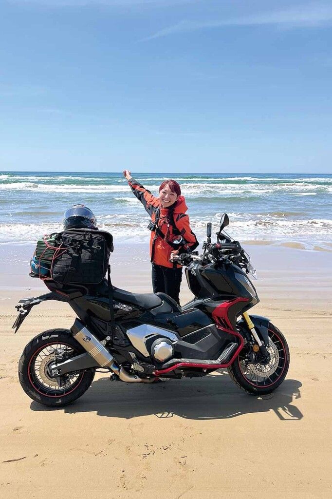 バイクでみんなを笑顔に、kanaeスマイルツーリング〜石川編〜