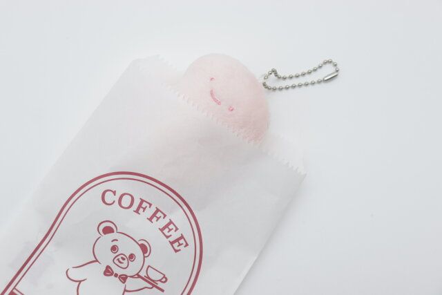 ダイソーのおみやげが入れられる菓子袋（夏柄、喫茶）