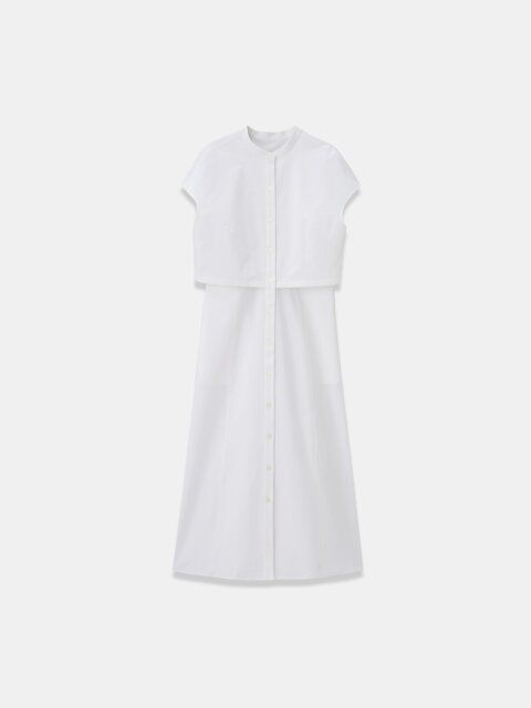 2025夏plstサッカーレイヤードワンピース