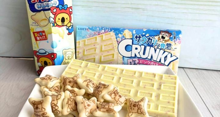 コアラのマーチ〈練乳ミルク〉 クランキー〈塩バニラ〉