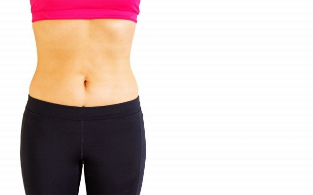 くびれたウエスト