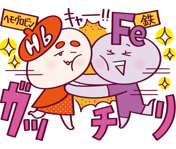 今日からできる鉄分摂取のススメ 鉄分 ヘモグロビン