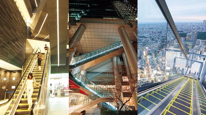 押上〈東京ソラマチ〉エレベーター、六本木〈泉ガーデンタワー〉エレベーター、渋谷〈SHIBUYA SKY〉屋上