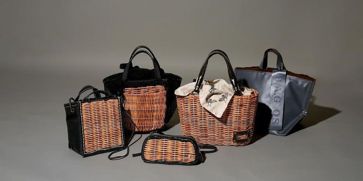 画像: eb.a.gos バリエーション豊富なバスケットバッグ 出典：アッシュ・ペー・フランス
