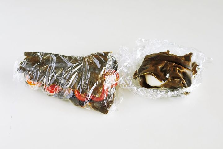 モッツァレラとミニトマトの昆布締めサラダ（レシピ・長谷川あかりさん）