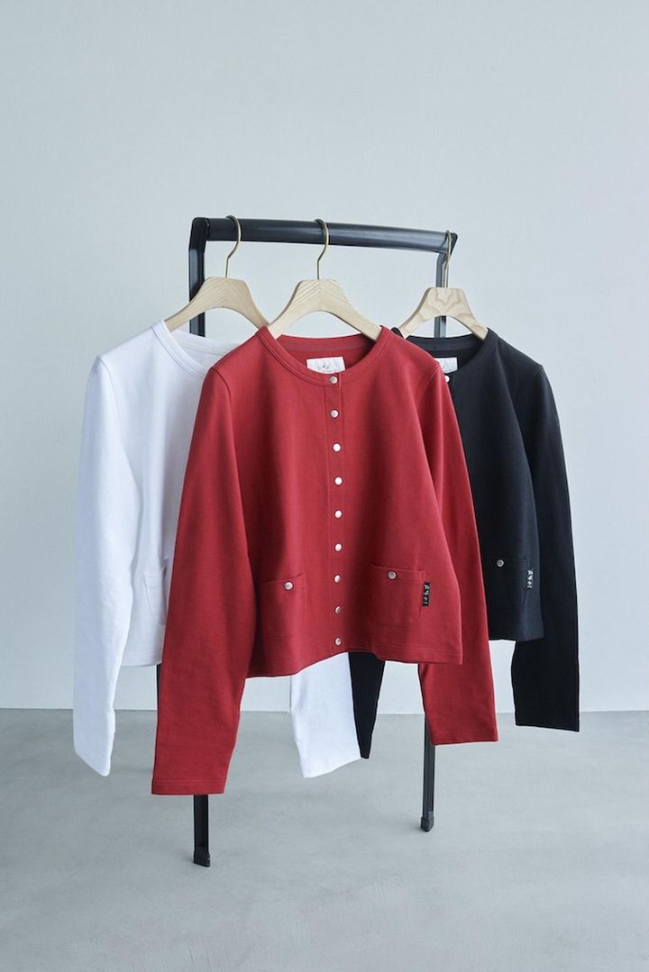 画像: To b. by agnes b.×green label relaxing オーガニックコットン トラディショナルカーディガン ￥19,800