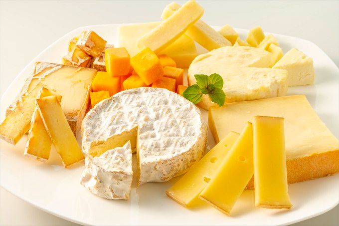 厳選されたチーズ