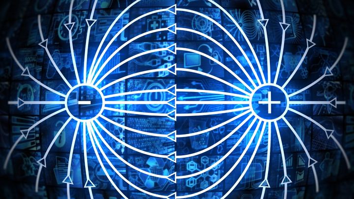 磁石にくっつかない金属も磁場に反応することを実証
