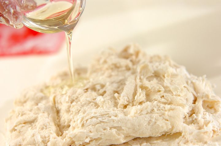 ハーフ＆ハーフピザの作り方2