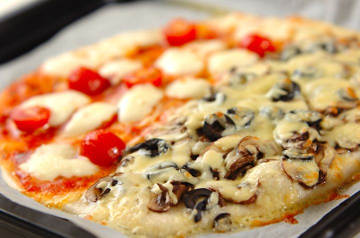 ハーフ＆ハーフピザの作り方8