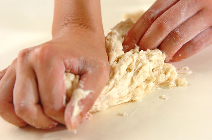 ハーフ＆ハーフピザの作り方3