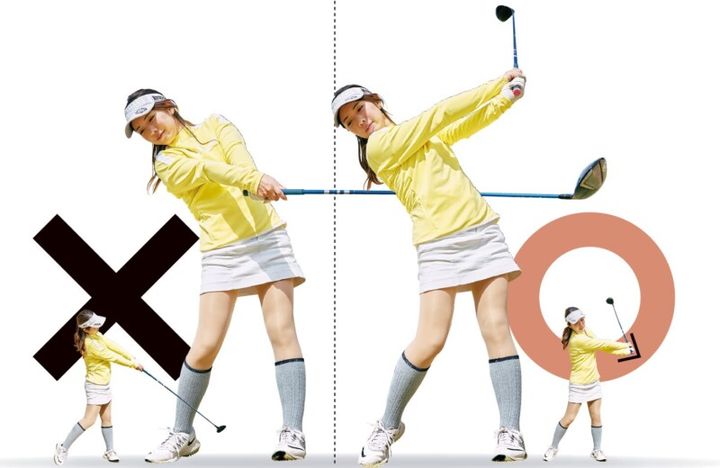 女子プロのFW&UTの打ち方！加速力を落とさないのがポイント