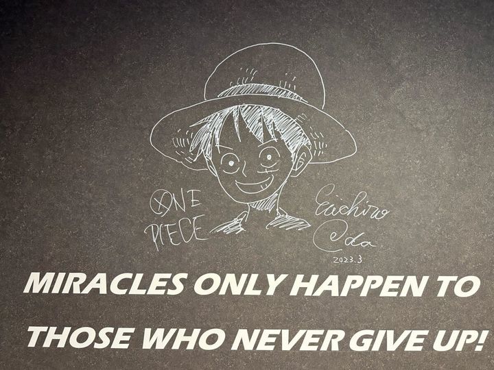 尾田栄一郎先生のサイン