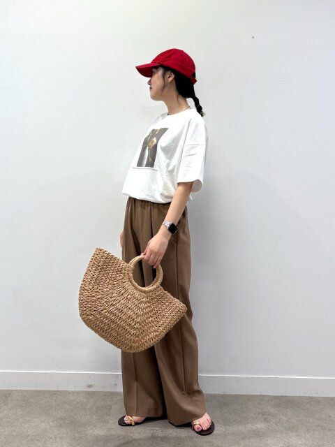 白Tシャツコーデ5