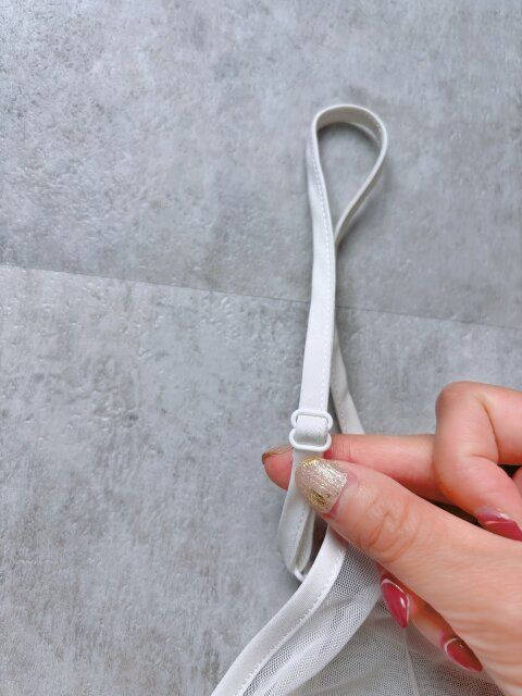 キャミのショルダー紐は調節が可能