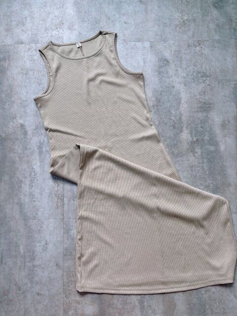 GU 2ピースチュールワンピース NATURAL インナー