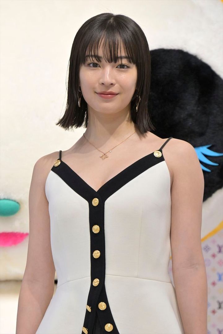 広瀬すずさん（2025年1月撮影、時事通信フォト）