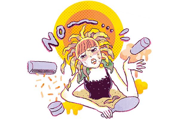 何をするにもやる気が出ない猛暑……スキンケアをサボりすぎると肌が瀕死状態に!!