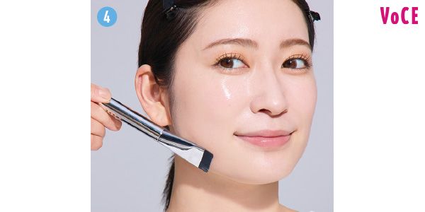 ファンデちょい足しで、くすみ＆ニキビカバー