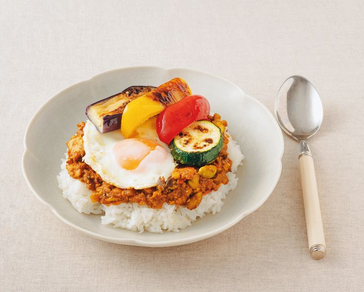 きのこたっぷり夏野菜カレー