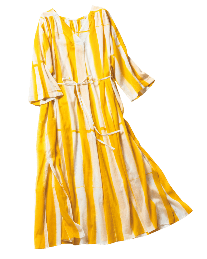 HOUSE OF LOTUSのカフタンワンピース、4万7300円（ハウス オブ ロータス／ハウス オブ ロータス 二子玉川店）