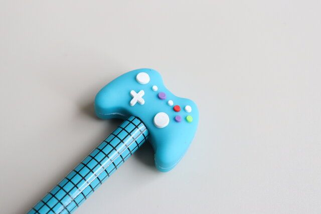 デザインボールペン（ゲームハンドル型、1.0mm） デザイン