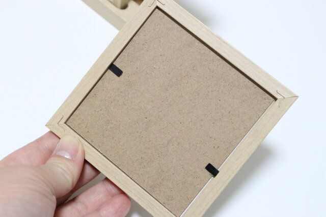 フォトフレーム（3連、スライドタイプ） 背板