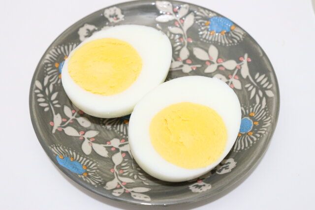 3COINS スリーコインズ スリコ KITINTO ゆでたまごメーカー 使用例 作り方 仕上がり