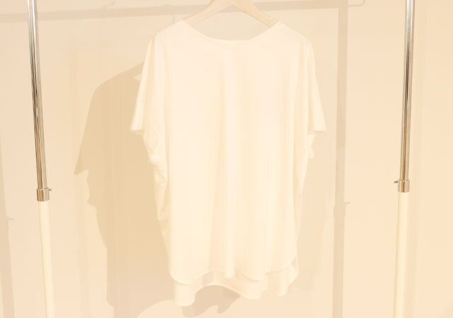 グロスジャージーボクシーTシャツ PLST