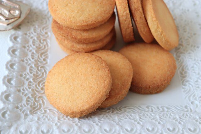 厚焼きココナッツクッキーの出来上がり。