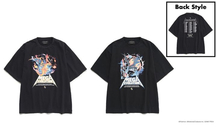 画像: ポケモン ピグメント Tシャツ 各¥11,000（ともにユナイテッドトウキョウ）