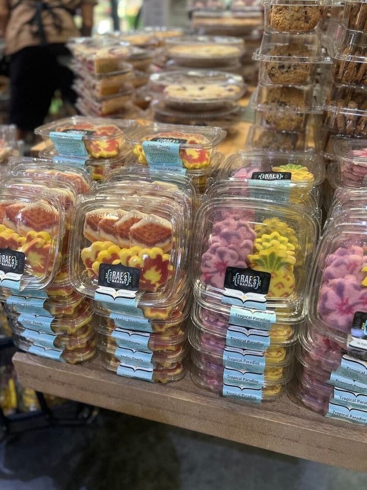 ホールフーズ・マーケットのカラフルクッキー