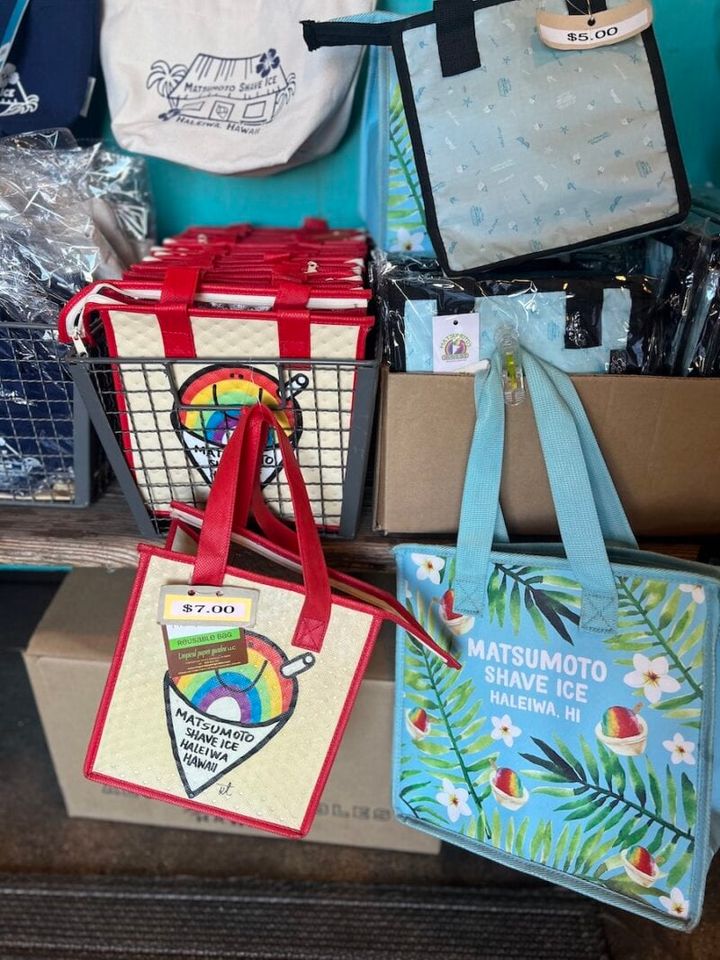 マツモト・シェイブアイスのエコバッグ